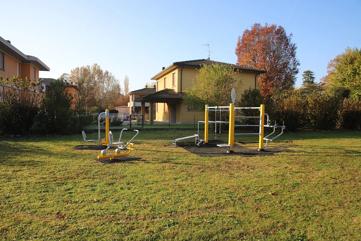 Basilicagoiano: Palestra outdoor nel Parco